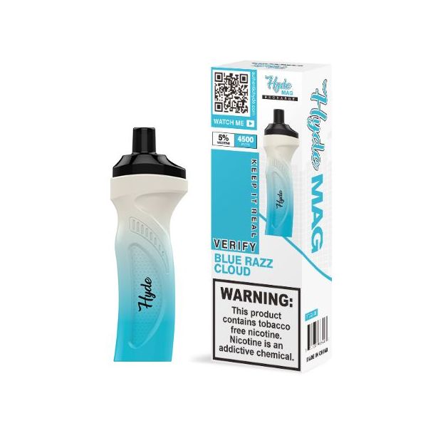 Blue Razz Cloud Hyde Mag Disposable 10-Pack Bulk Price!