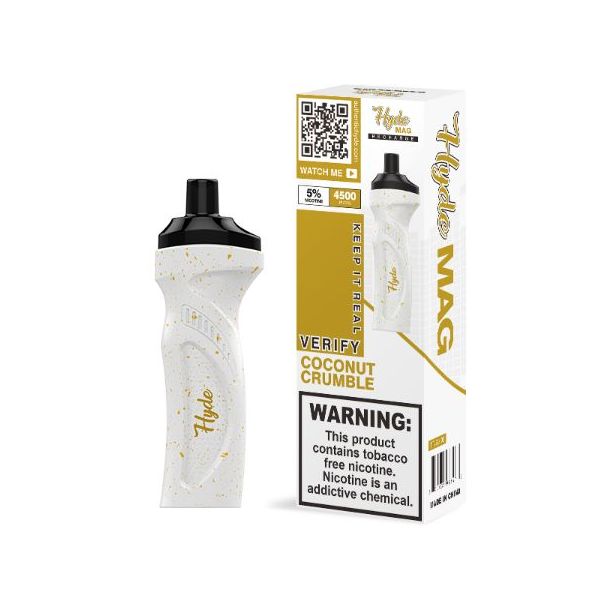 Coconut Crumble Hyde Mag 4500 Puffs Single Disposable