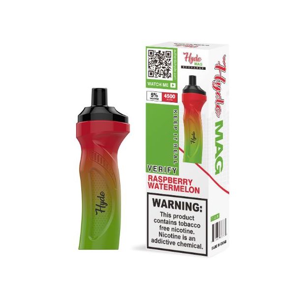 Raspberry Watermelon Hyde Mag Disposable 10-Pack