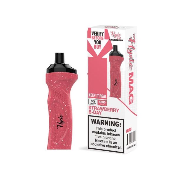 Strawberry B-Day Hyde Mag 4500 Puffs Single Disposable