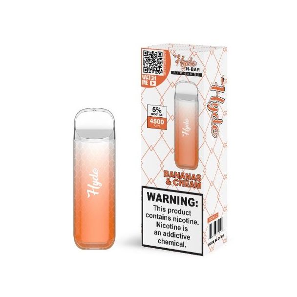Bananas & Cream Hyde N-Bar Recharge Single Disposable Bulk Price!