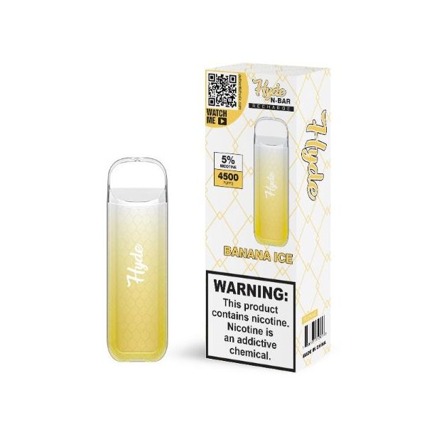 Banana Ice Hyde N-Bar Recharge Single Disposable Ejuices Wholesale Deal!