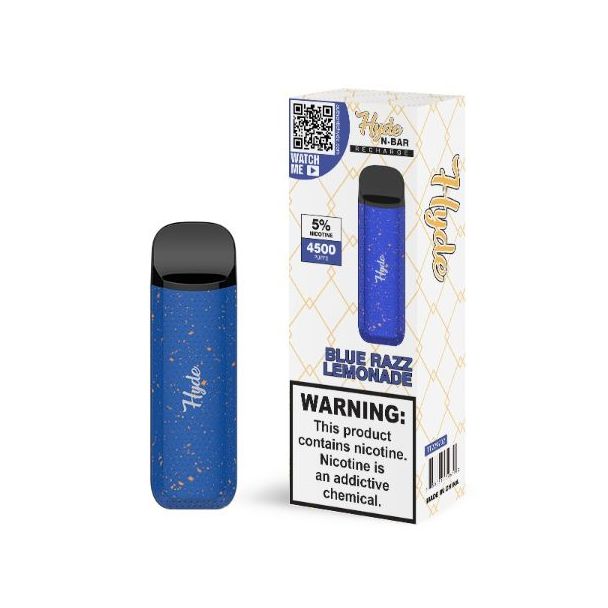 Blue Razz Lemonade Hyde N-Bar Recharge Single Disposable