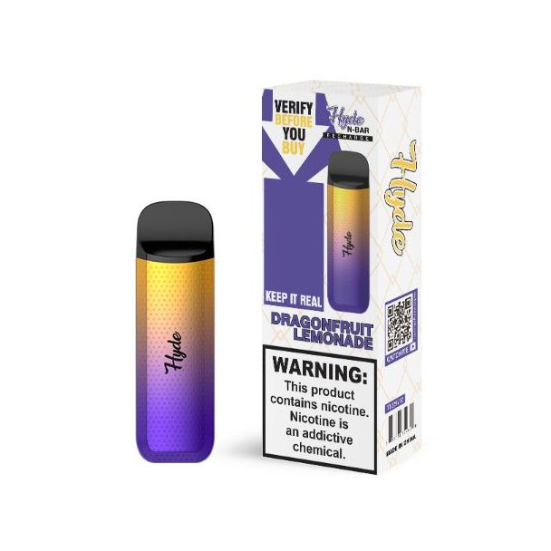 Dragonfruit Lemonade Hyde N-Bar Recharge Single Disposable