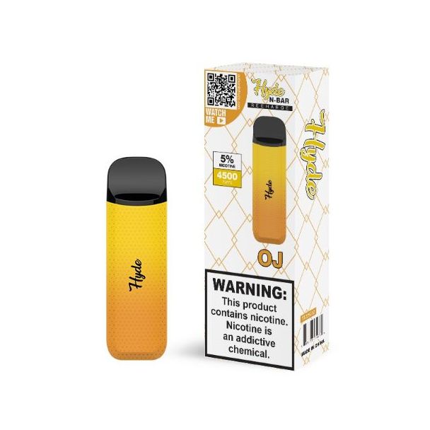 OJ Hyde N-Bar Recharge Disposable 10-Pack Ejuices Wholesale Deal Price!