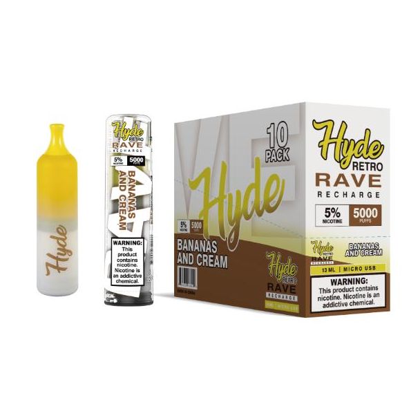 Bananas And Cream Hyde Retro RAVE Single Disposable
