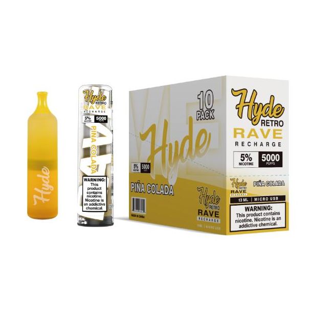 Pina Colada Hyde Retro RAVE Single Disposable