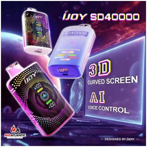 iJoy SD40000 40K Puffs AI Voice Control Disposable