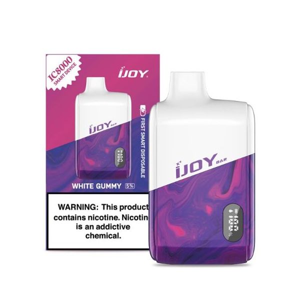 Ijoy IC8000 Disposable White Gummy