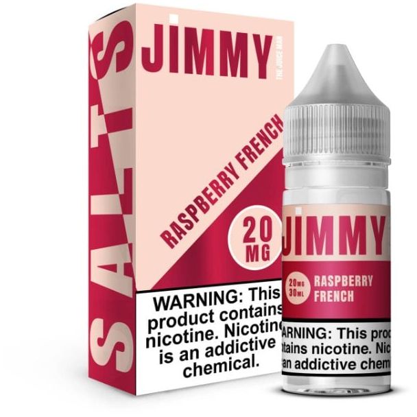 Jimmy the Juice Man 30mL Salt E-Liquid Raspberry French