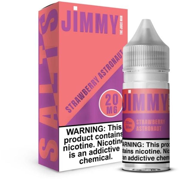 Jimmy the Juice Man 30mL Salt E-Liquid Strawberry Astronaut