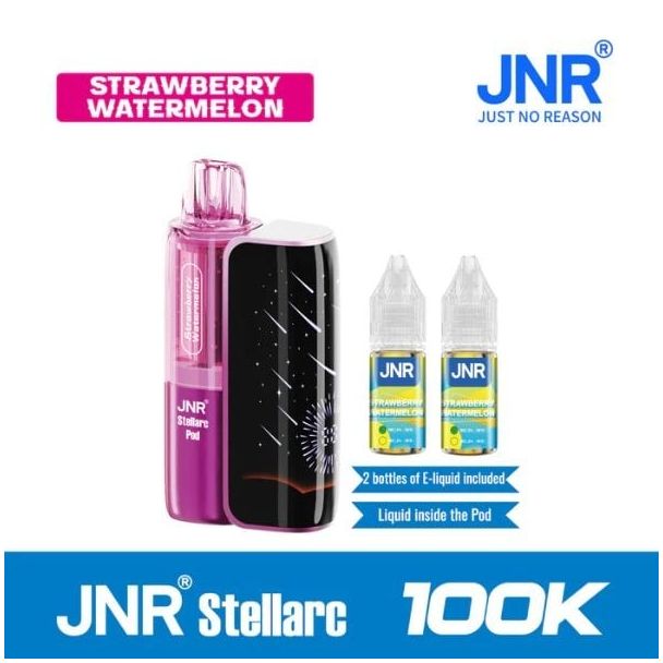 JNR Stellarc 100,000 Puffs Disposable Kit Strawberry Watermelon