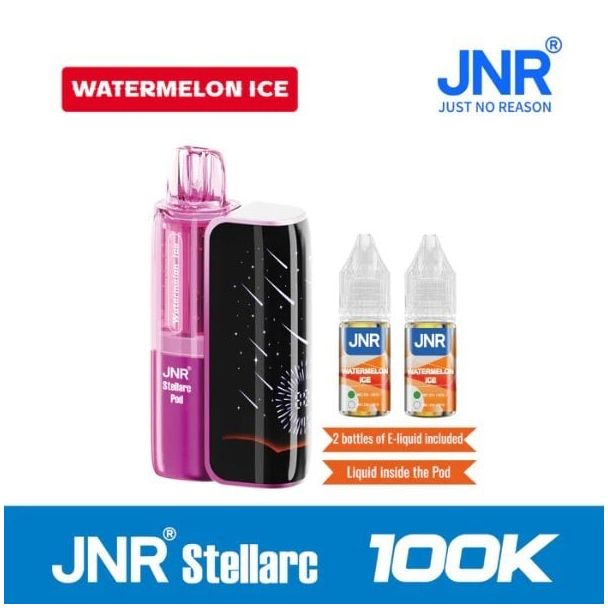 JNR Stellarc 100,000 Puffs Disposable Kit Watermelon Ice
