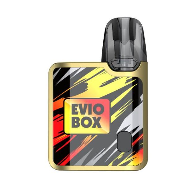 Zinc Alloy Version Golden Flame Joyetech Evio Box Pod Kit Ejuices Wholesale Price!