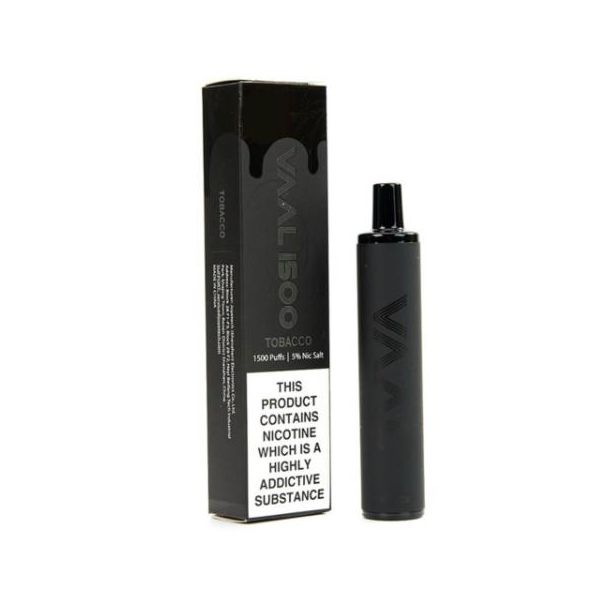 Tobacco VAAL 1500 Puffs Single Disposable Ejuices Wholesale Price!