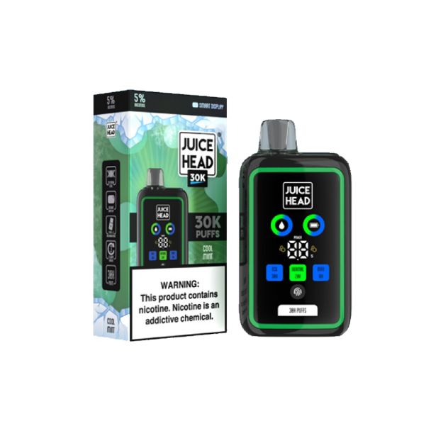 Juice Head 30,000 Puffs Disposable 24mL Cool Mint