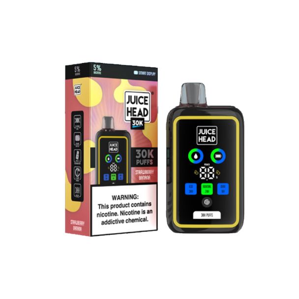 Juice Head 30,000 Puffs Disposable 24mL Strawberry Banana