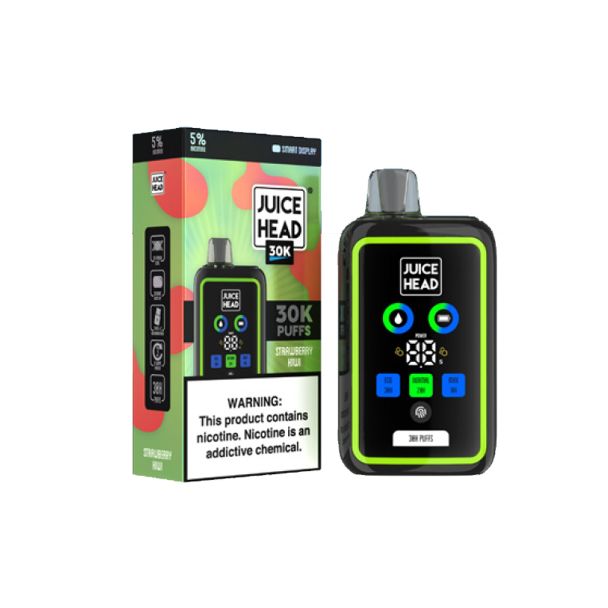 Juice Head 30,000 Puffs Disposable 24mL Strawberry Kiwi