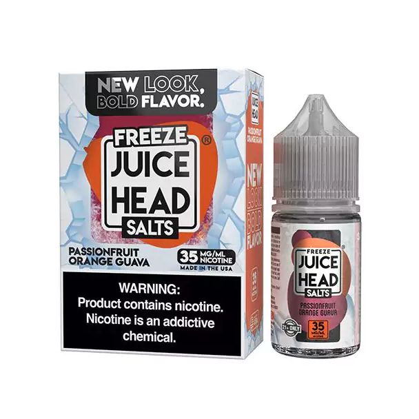 Juice Head Salts 30ml Passionfruit Orange Guava Freeze