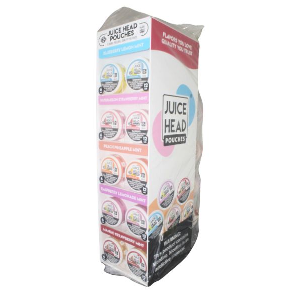 Juice Head ZTN Nicotine Pouches Display 1