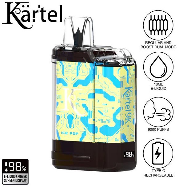 Kartel 8k Vape  Ice Pop