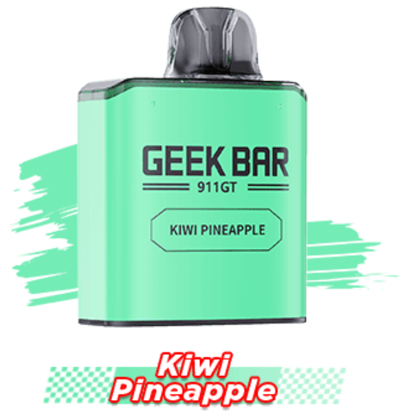 Best Deal Geekbar 911 GT Replaceable Flavor Pod Vape - Kiwi Pineapple