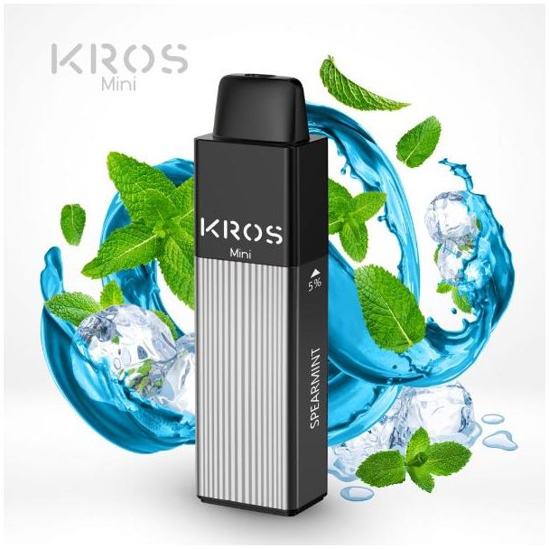 Spearmint KROS Mini 4000 Puffs Disposable 6-Pack Bulk Deal!