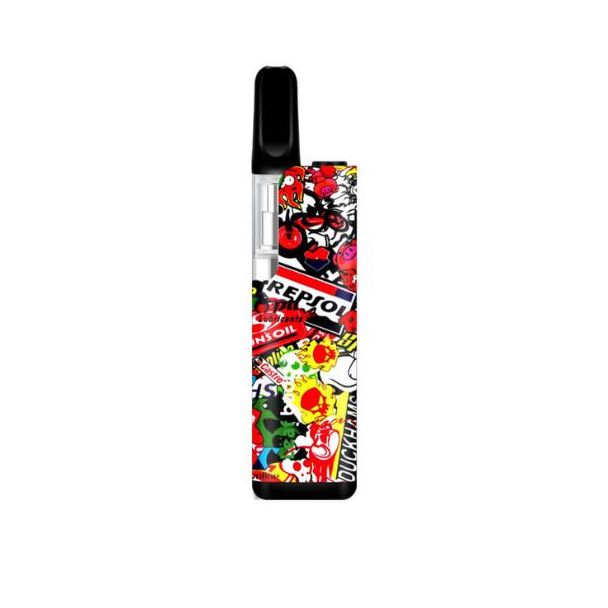 Painted Graffic Leaf Buddi TH720 Pro Box Mod Kit Bulk Deal Price!