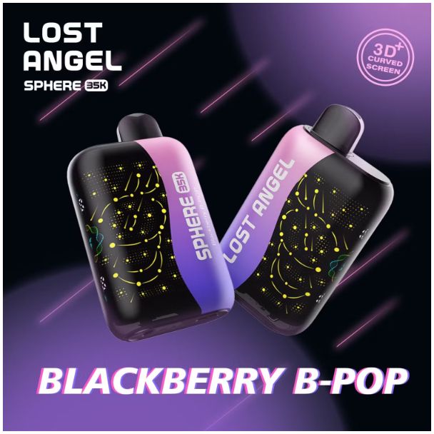 Lost Angel Sphere 35,000 Puffs Disposable Blackberry B-Pop