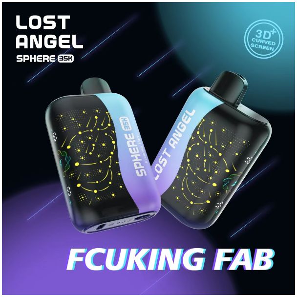 Lost Angel Sphere 35,000 Puffs Disposable Fcuking Fab Graphic