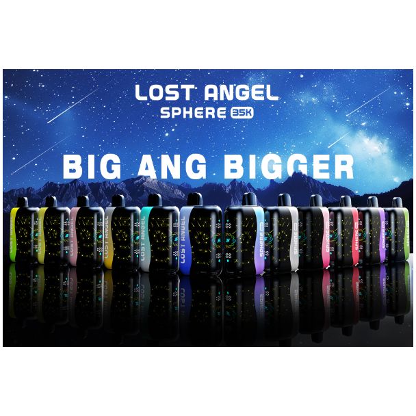 Lost Angel Sphere 35,000 Puffs Disposable Flavors