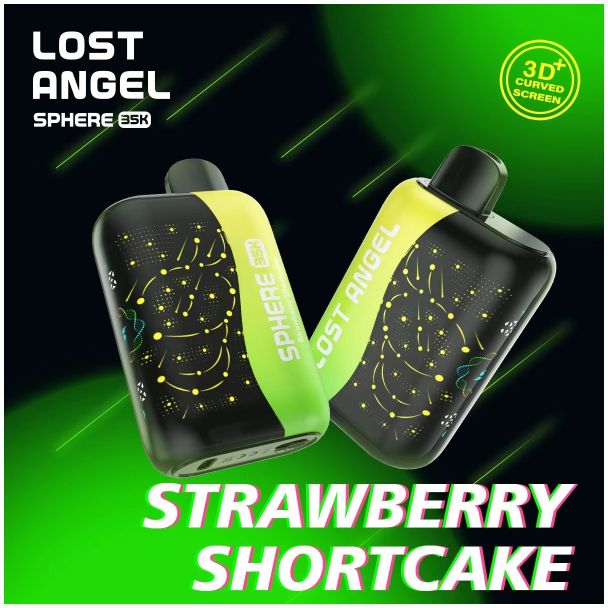 Lost Angel Sphere 35,000 Puffs Disposable Strawberry Shortcake Graphic