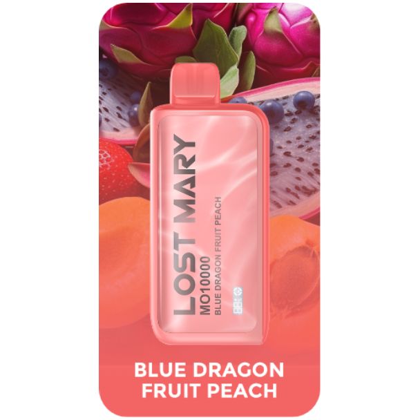 Lost Mary MO10000 10000 Puffs Disposable Blue Dragon Fruit Peach