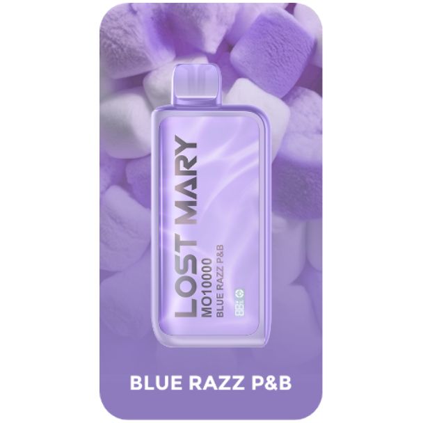 Lost Mary MO10000 10000 Puffs Disposable Blue Razz P&B