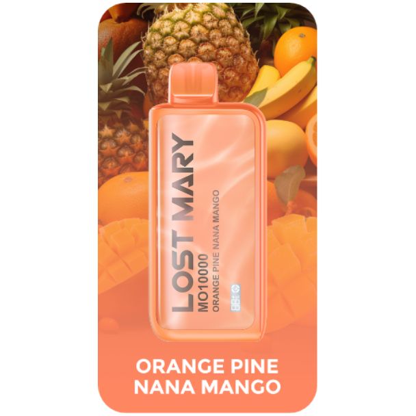 Lost Mary MO10000 10000 Puffs Disposable Orange Pine Nana Mango