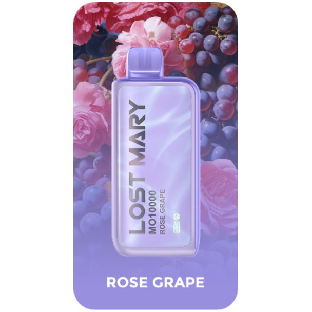 Lost Mary MO10000 10000 Puffs Disposable Rose Grape