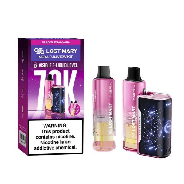 Lost Mary Nera 70K Disposable Kit - Dragon Strawnana