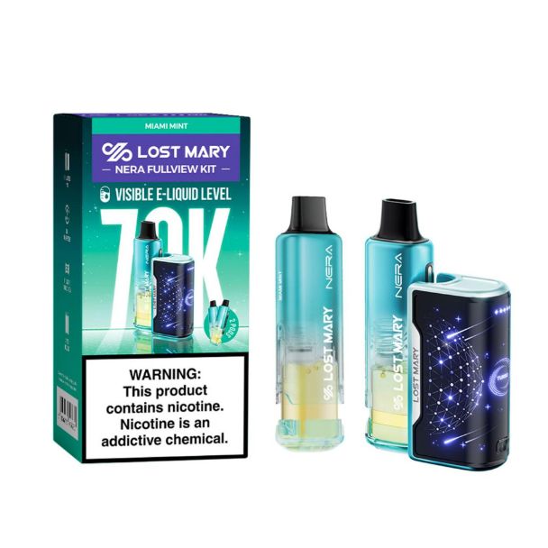 Lost Mary Nera 70K Disposable Kit - Miami Mint
