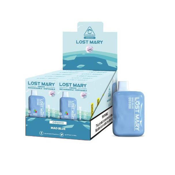 Lost Mary OS5000 Flavors 10 Pack Flavors Mad BLue
