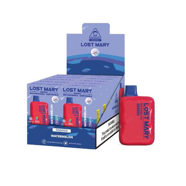 Lost Mary OS5000 Flavors 10 Pack Flavors Watermelon