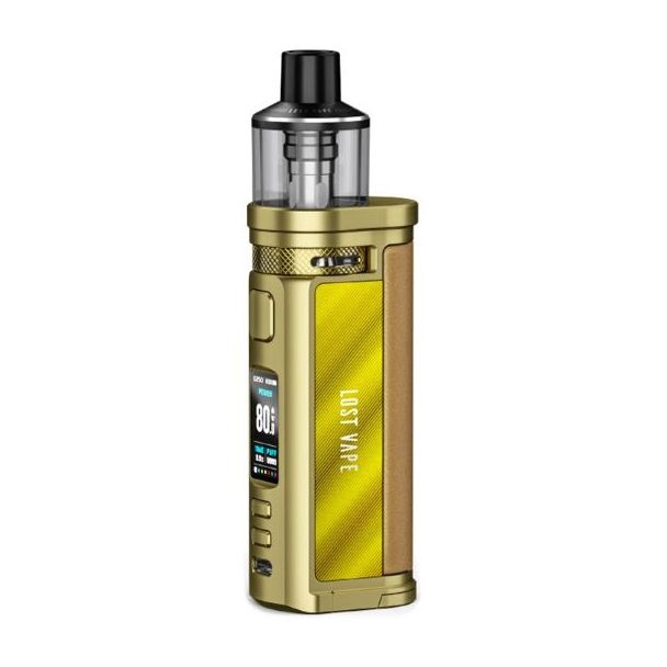 Lost Vape Centaurus Q80 Pod Mod Shiny Gold Eternal Glory