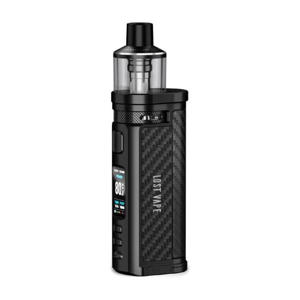 Lost Vape Centaurus Q80 Pod Mod Black Carbon Fiber