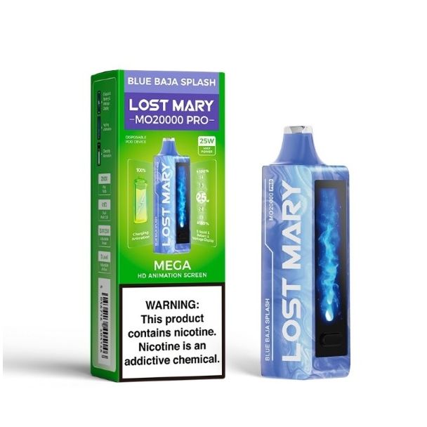 Lost Mary MO20000 PRO Rechargeable Vape - Blue Baja Splash