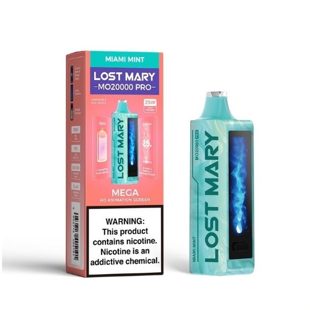 Lost Mary MO20000 PRO Rechargeable Vape - Miami Mint