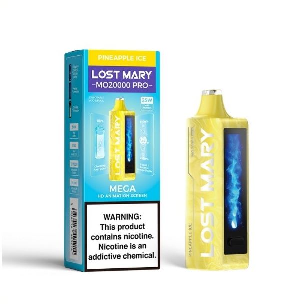 Lost Mary MO20000 PRO Rechargeable Vape - Pineapple ice