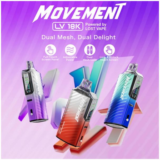 Lost Vape Movement LV 18K Disposable