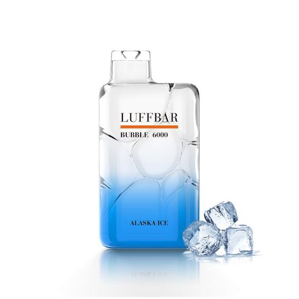 Alaska Ice Luffbar Bubble 6000 Puffs Disposable 10-Pack Bulk Deal!