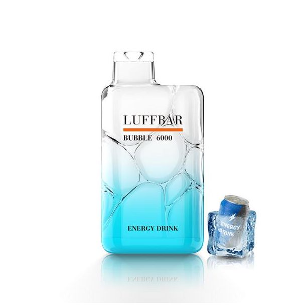 Energy Drink Luffbar Bubble 6000 Puffs Disposable 10-Pack Bulk Deal!