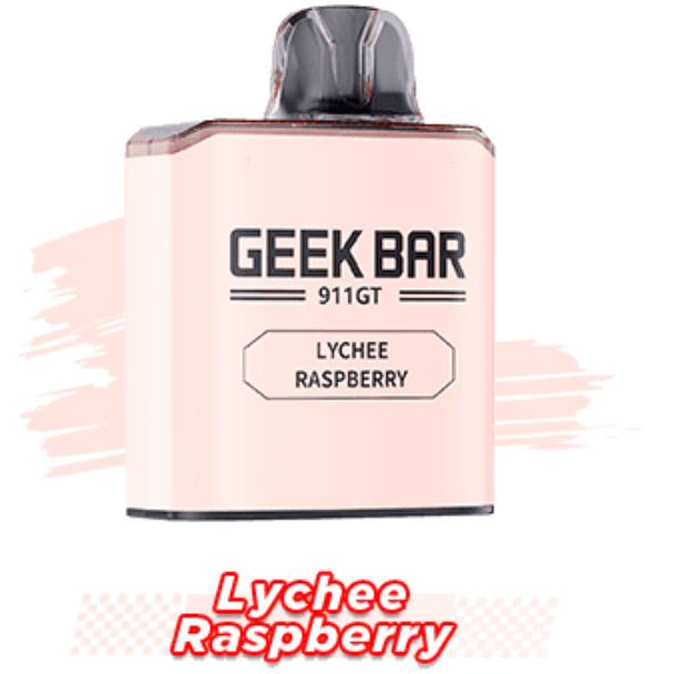 Best Deal Geekbar 911 GT Replaceable Flavor Pod Vape - Lychee Raspberry