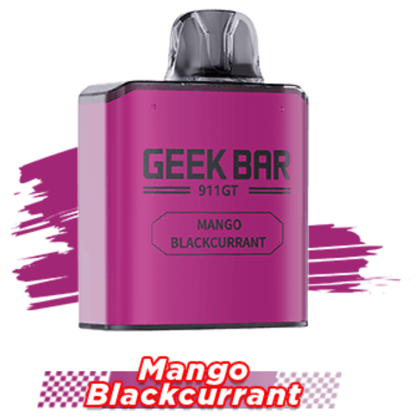 Best Deal Geekbar 911 GT Replaceable Flavor Pod Vape - Mango BlackCurrant